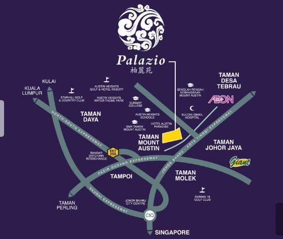 Austin Palazio Apartment Джохор Бахру Екстериор снимка